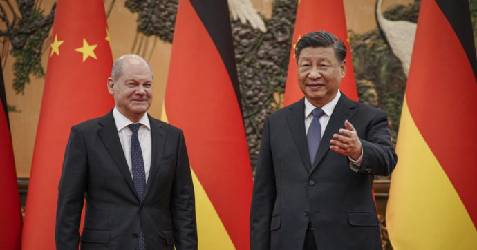 INCONTRO TRA SCHOLZ E XI JINPING, LA NATO E LA UE SCRICCHIOLANO?